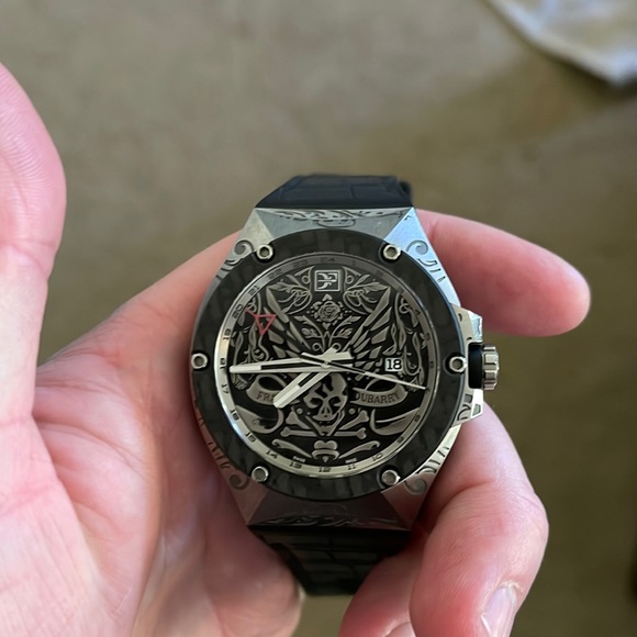 Franck Dubarry automatic watch GMT - Picture 4 of 9